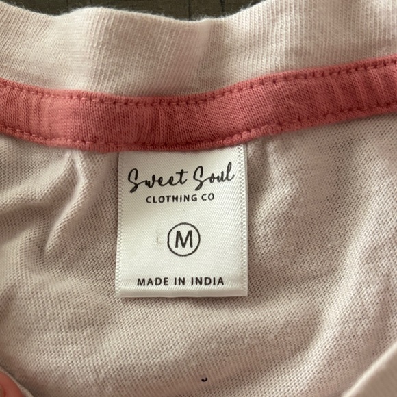 Pink 'Blessed' Women’s Tshirt - Picture 2 of 4